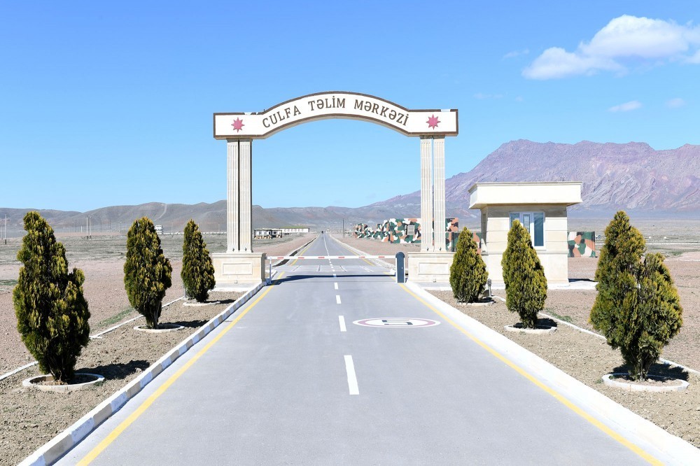Полевой учебный центр сдан в пользование в Нахчыване