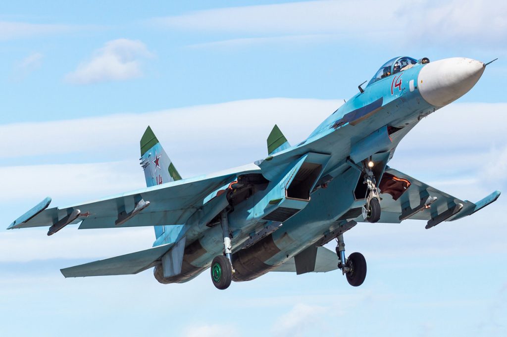 Российский Су-27 перехватил самолет-разведчик США над Балтикой