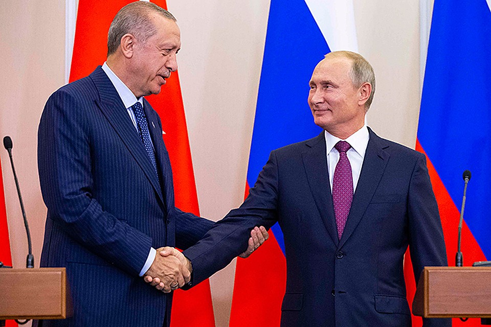 Эрдоган отозвался на приглашение Путина на открытие мечети в Крыму