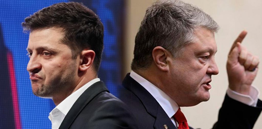 Порошенко потребовал от Зеленского «быть мужиком» и прийти на дебаты