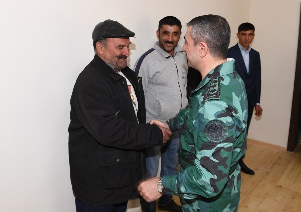 Эльчин Гулиев проверил боеготовность погранично-боевых пунктов на границе с Арменией