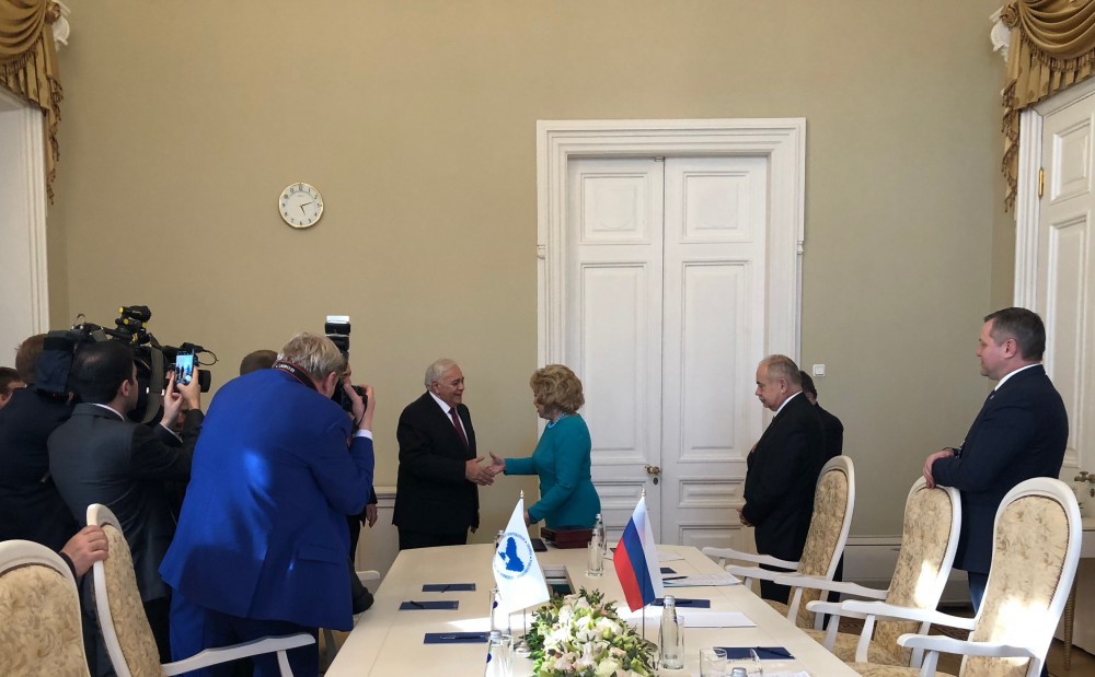 Матвиенко: Мы заинтересованы в визите Мехрибан ханым в Россию