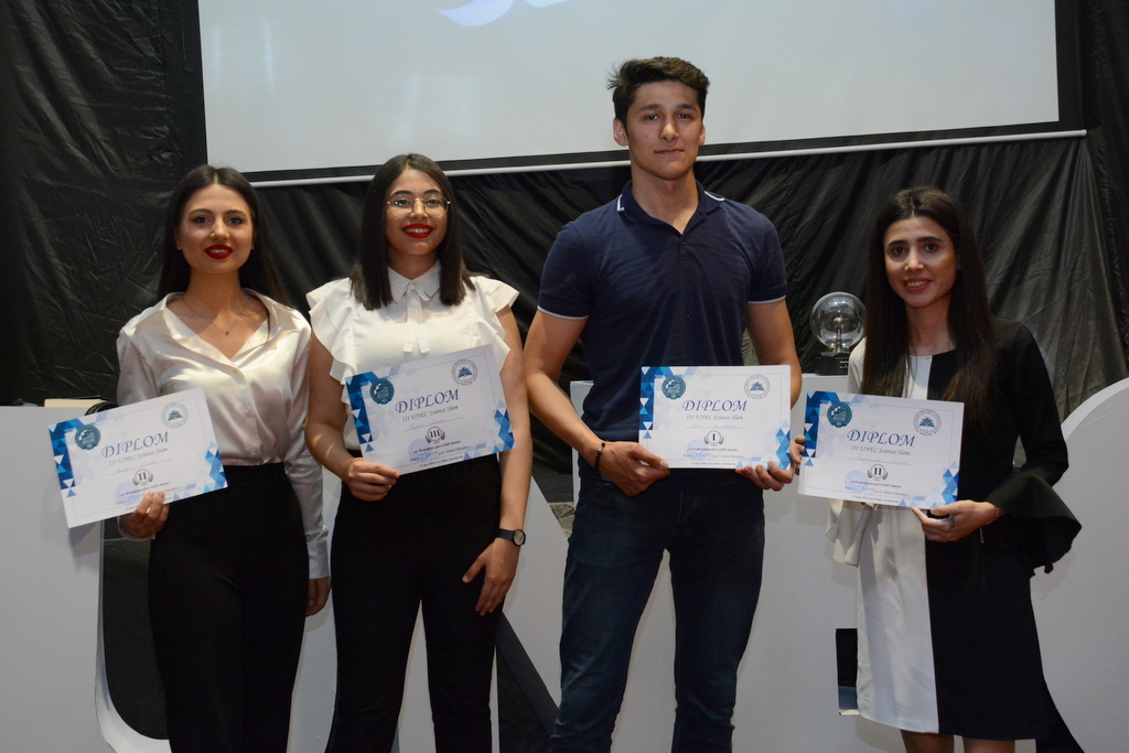 Стал известен победитель международного конкурса науки UNEC III Science Slam