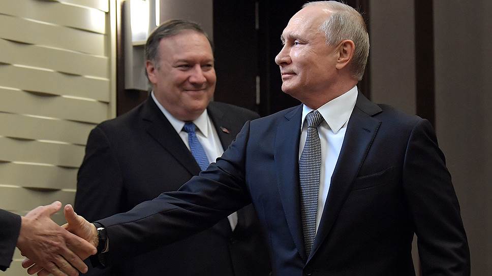 Путин и Помпео поговорили о «нормализации отношений»