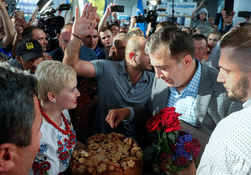 Саакашвили прибыл в Украину