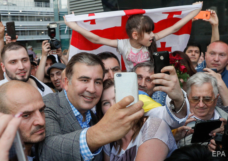 Саакашвили прибыл в Украину