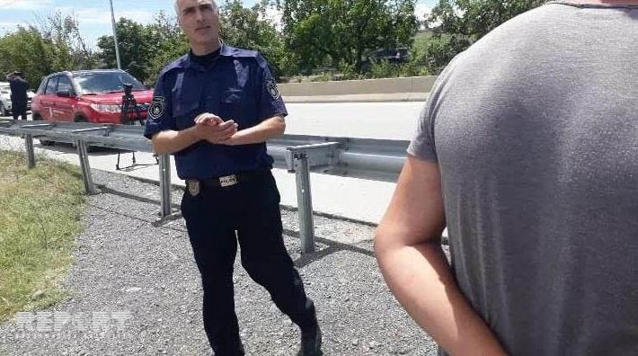 Протесты азербайджанцев в грузинском селе