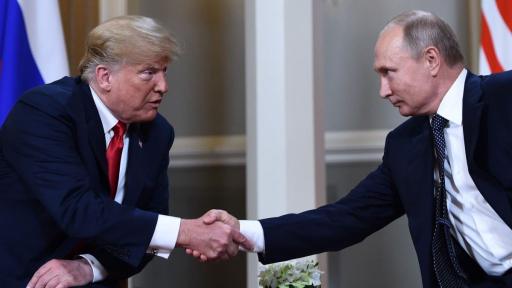 Трамп хочет на следующей неделе встретиться с Путиным