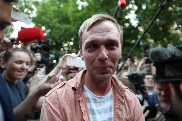 Журналист Голунов уже на свободе