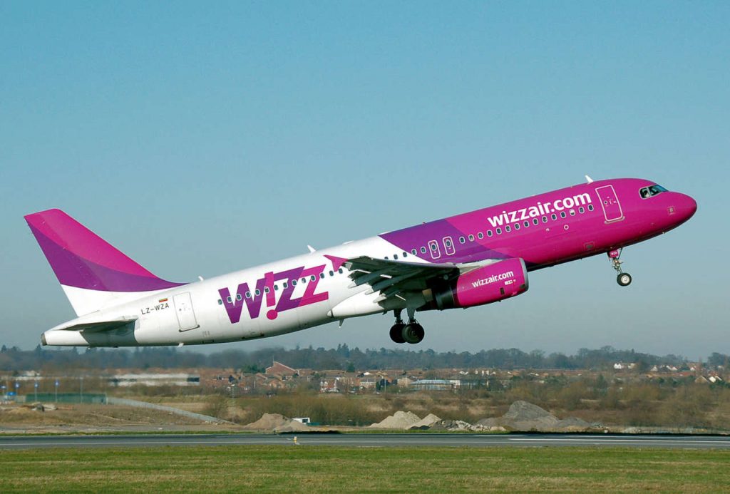 Wizz Air запускает сразу 12 новых маршрутов в грузинский Кутаиси