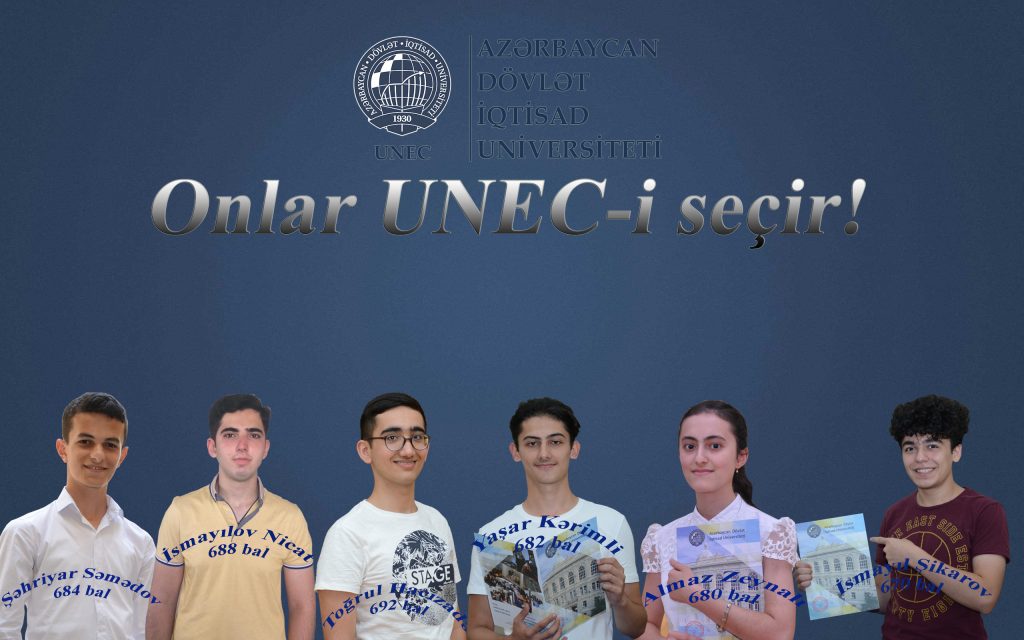Набравшие 600+ баллов по II  группе специальностей в проекте «Узнай UNEC»