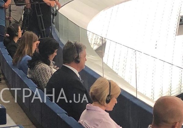 Порошенко не пустили в зал Европарламента