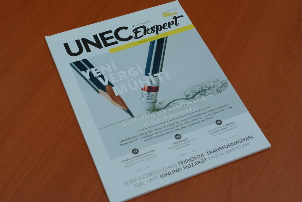 Специальный выпуск журнала "UNEC Ekspert": Налоговые реформы