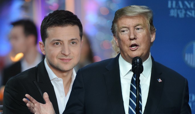 Трамп поздравил Зеленского