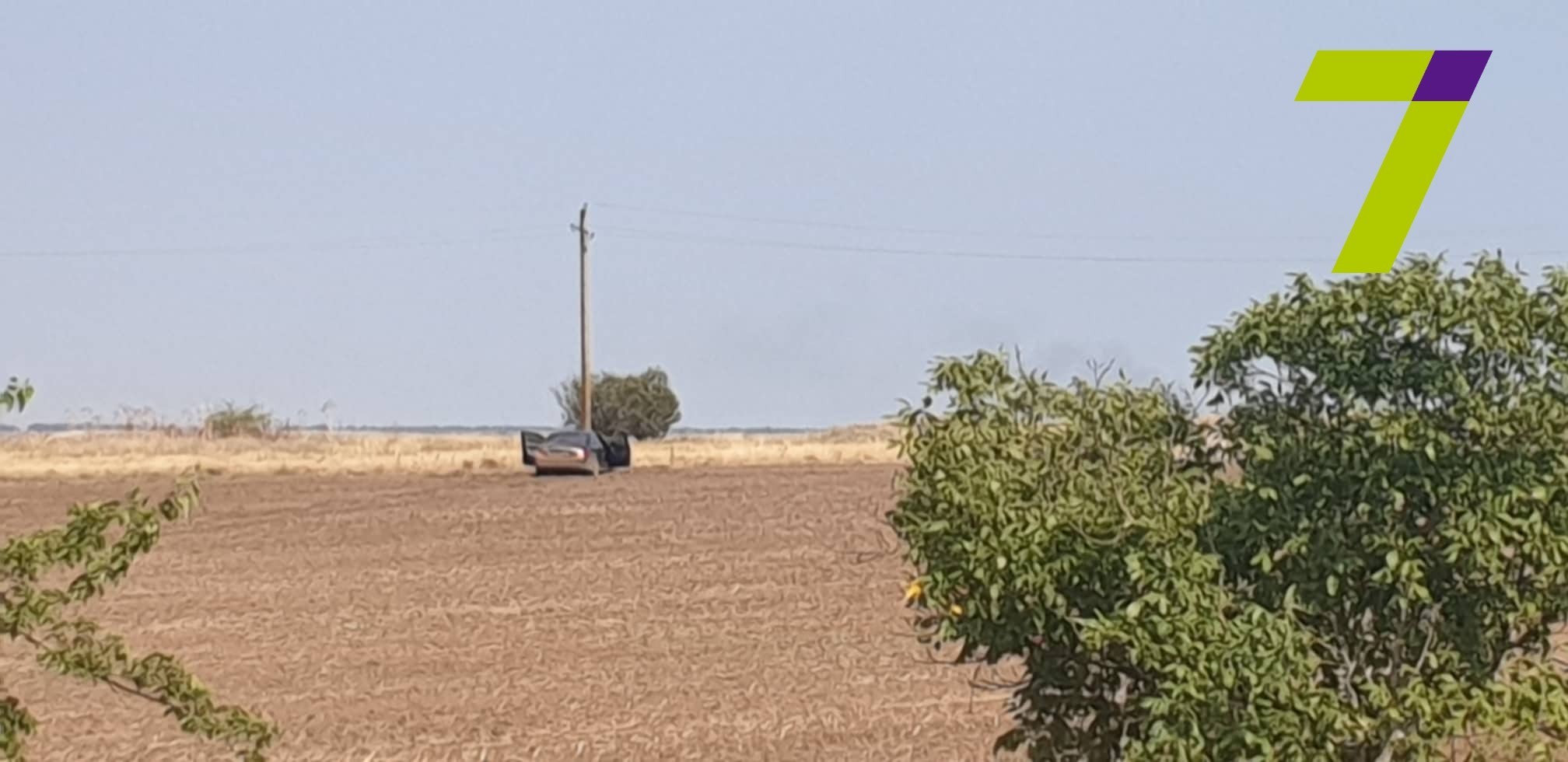 В Украине автомобиль протаранил палатку с арбузами, погиб гражданин Азербайджана