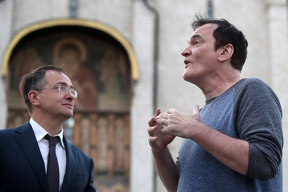 Квентин Тарантино прогулялся по Кремлю