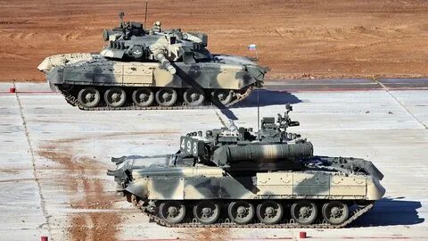Американские военные прокатились на «летающих» танках Т-80