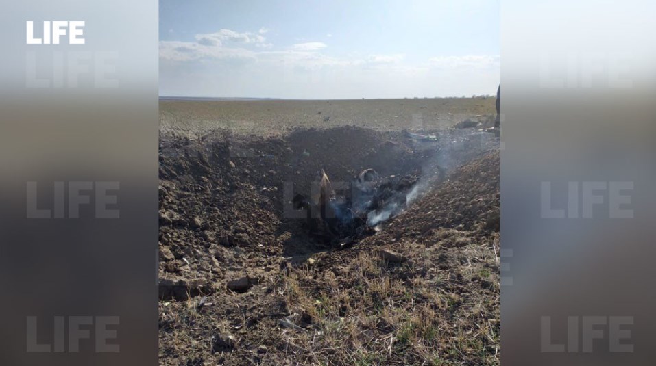 В России рухнул штурмовик Су-25УБ (обновлено)