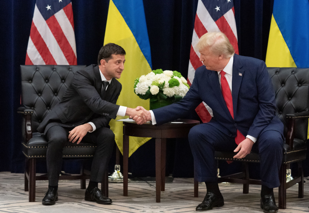 Трамп назвал "фантастической" встречу с Зеленским