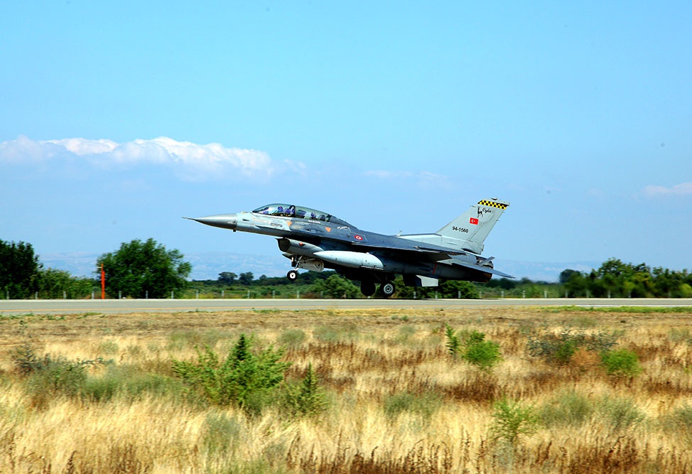 Самолеты F-16 ВВС Турции прибыли в Азербайджан