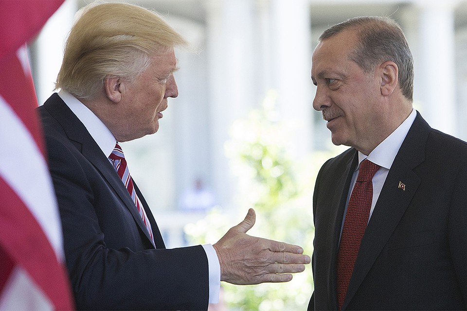 Эрдоган провел переговоры с Трампом