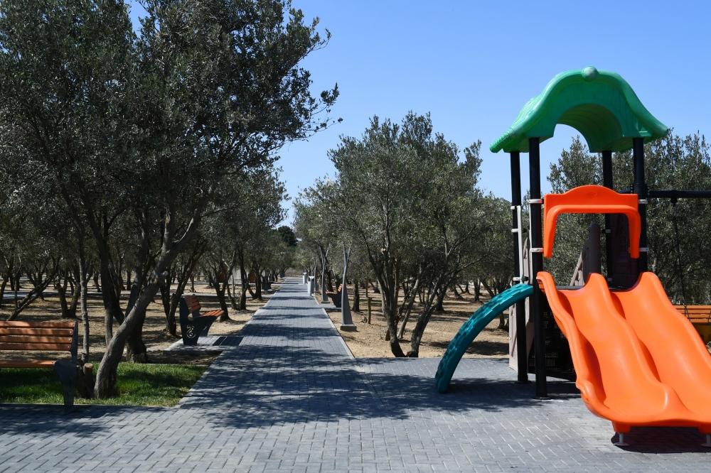 Мехрибан Алиева ознакомилась с новым парком в Кюрдаханы