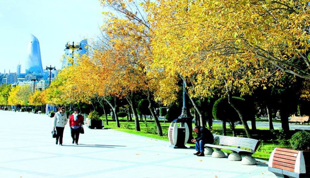 Завтра в Баку будет до +22 °C