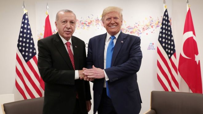 Эрдоган и Трамп поговорили о создании зоны безопасности в Сирии