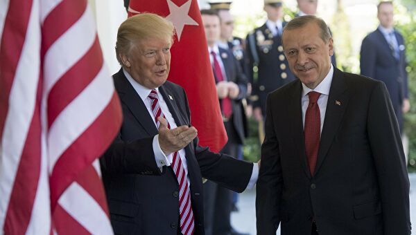 Эрдоган выразил Трампу благодарность
