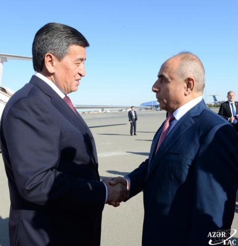 Президент Кыргызстана прибыл в Баку