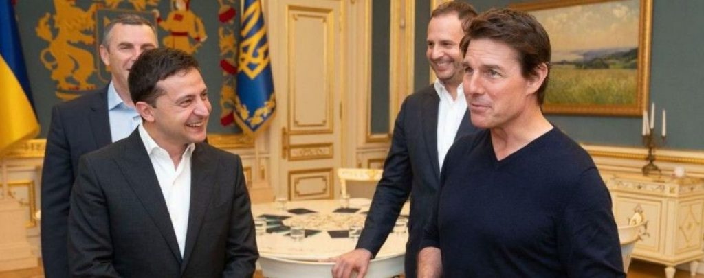 Зеленский встретился с Томом Крузом в Киеве