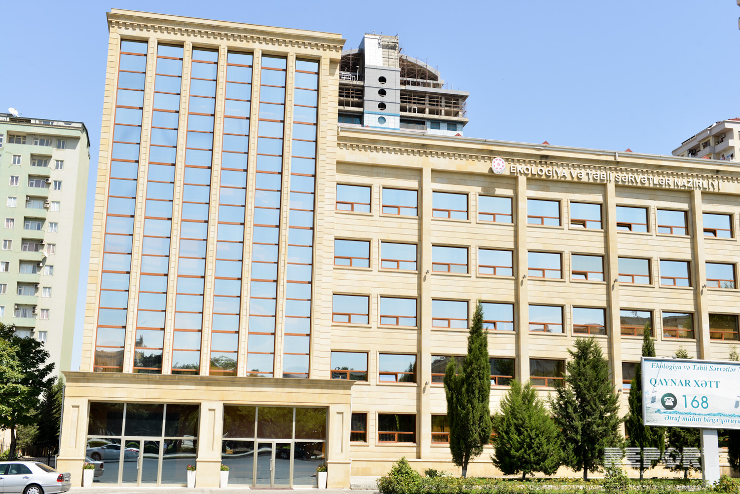 Компанию оштрафовали за вырубку деревьев в Баку