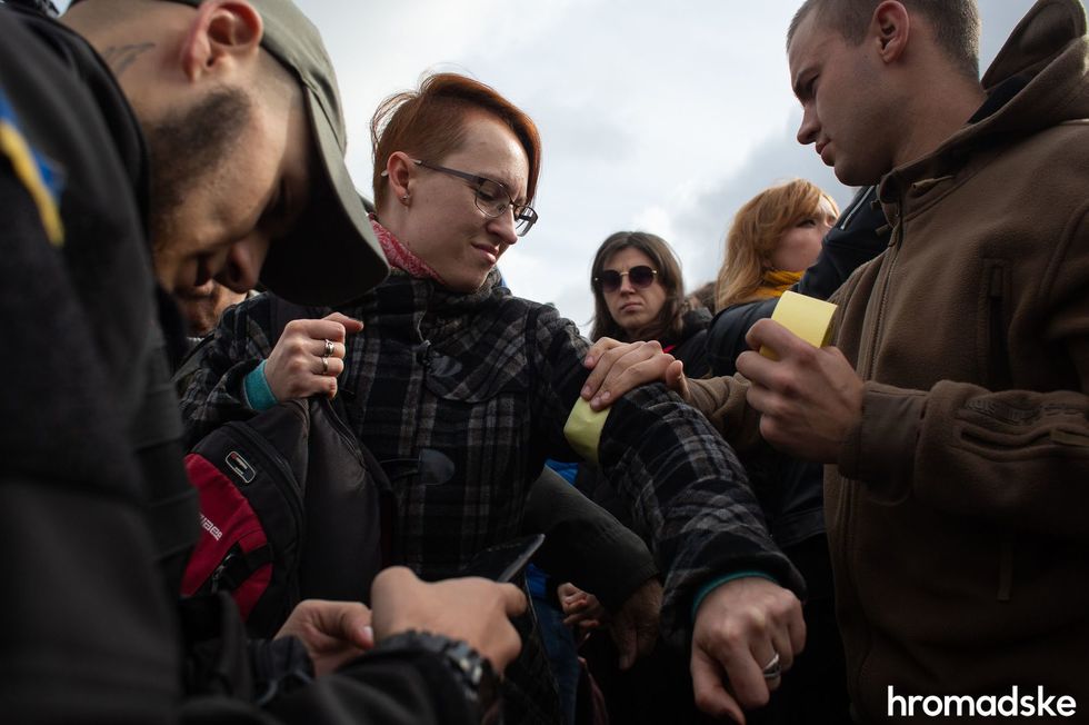 По всей Украине прошла волна протестов против капитуляции страны