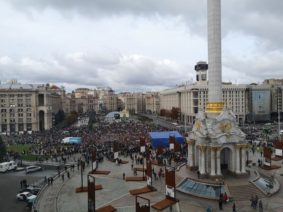 По всей Украине прошла волна протестов против капитуляции страны