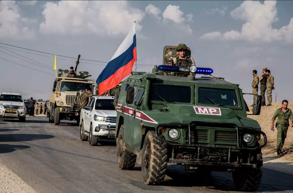 Россия перебросила на север Сирии дополнительный контингент и технику
