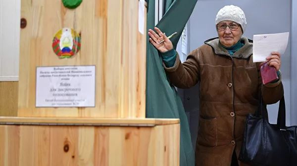 Завершилось голосование на выборах в парламент Беларуси