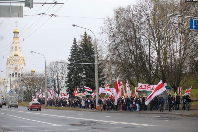 В Минске проходит акция оппозиции