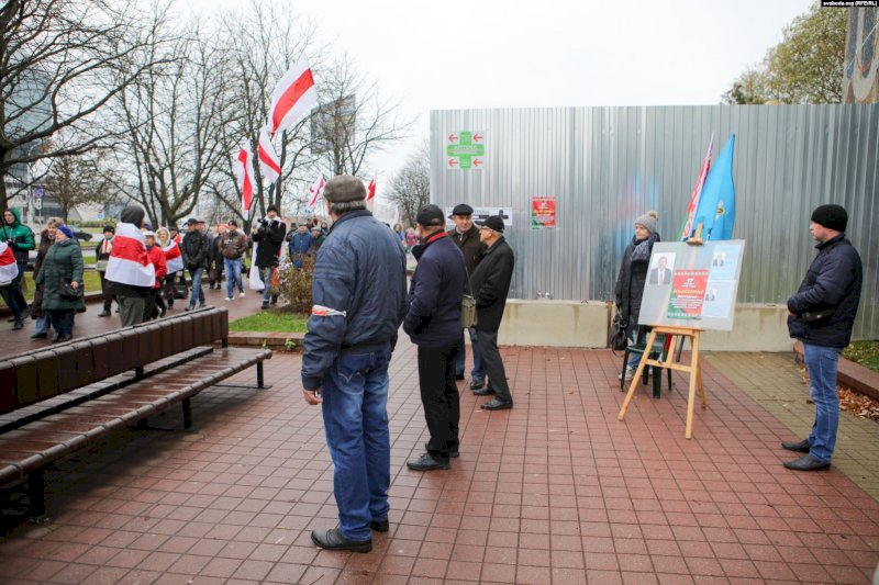 В Минске проходит акция оппозиции