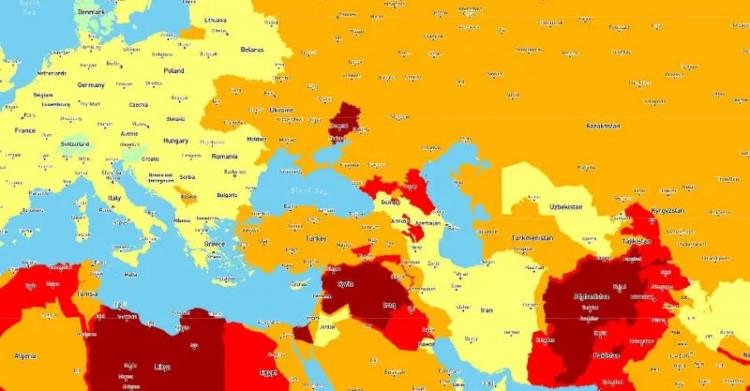 Оккупированные территории Азербайджана включены в список зон риска для путешествий