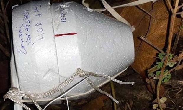 Минобороны прокомментировало падение во двор жителя Гёйчая зонда с пластиковой емкостью