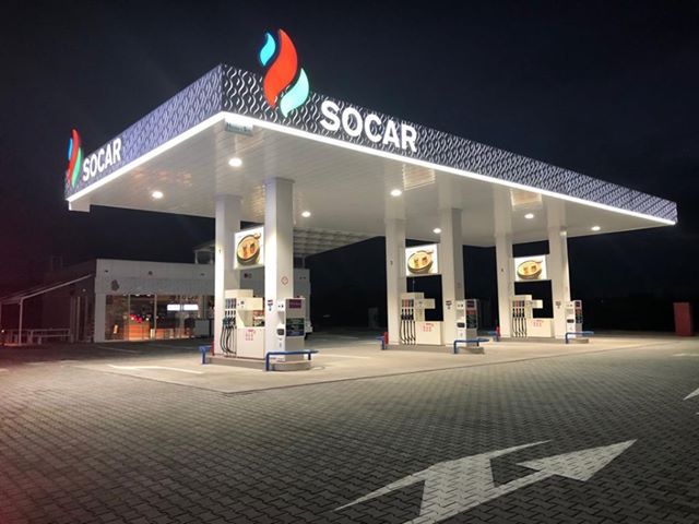 SOCAR открыл еще одну АЗС в Румынии