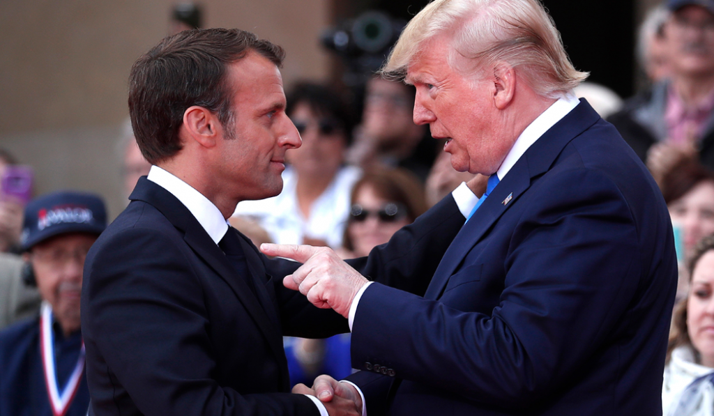 Трамп разозлился на Макрона