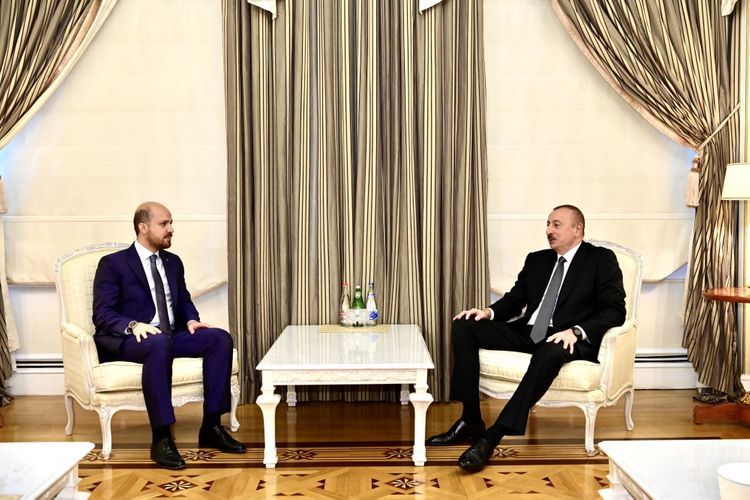 Ильхам Алиев принял Билала Эрдогана