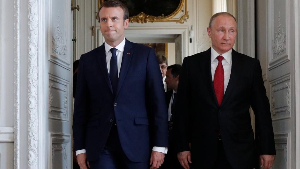 «Французский поцелуй» Владимира Путина 