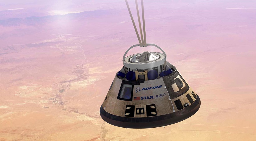 В Нью-Мексико благополучно посадили космический корабль Starliner