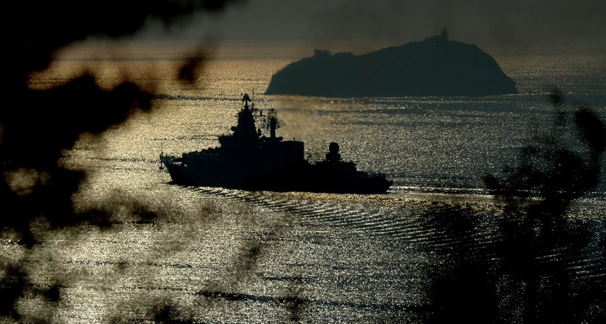 ВМС России, Ирана и Китая проводят учения в Индийском океане