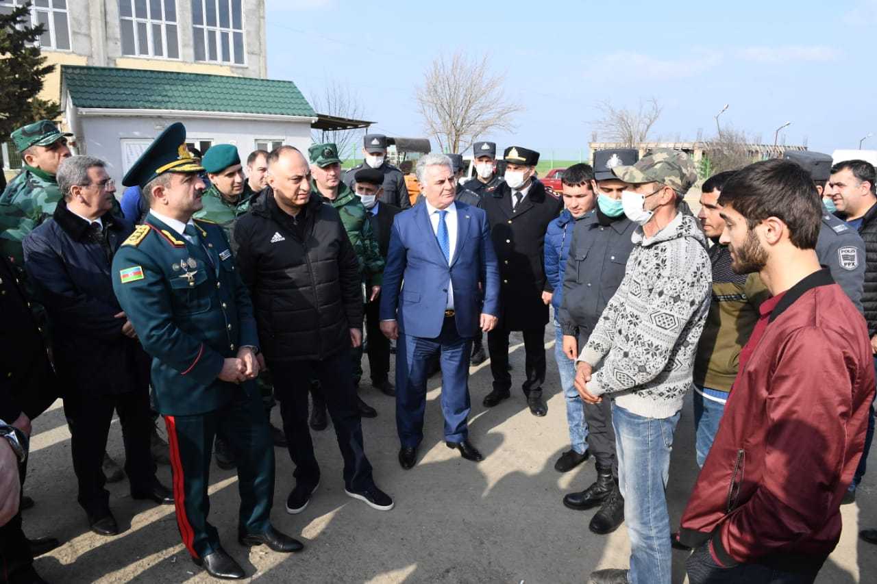 По поручению президента чиновники прибыли на границу с Ираном