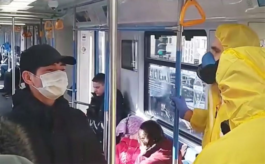 В Алма-Аты арестован пранкер, имитирующий кашель в метро