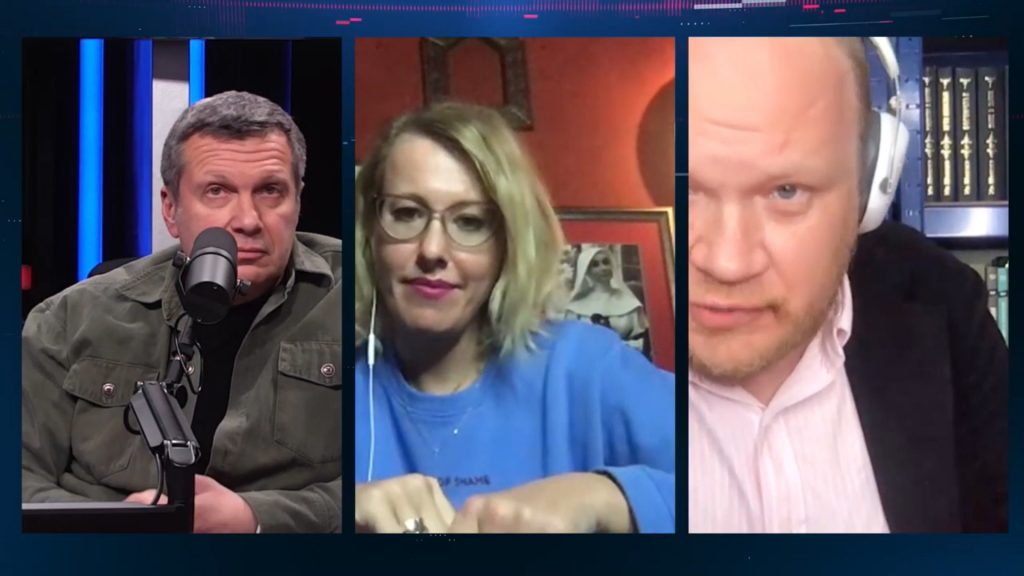 Кашин – пропагандисту Соловьеву в прямом эфире: «Вы смешной и отвратительный»