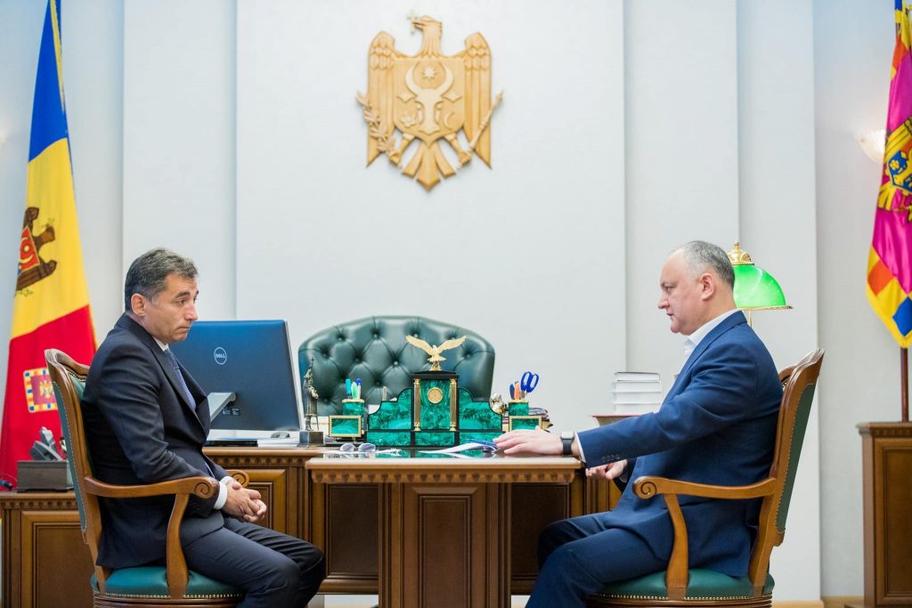 Игорь Додон провел встречу с послом Азербайджана в Молдове